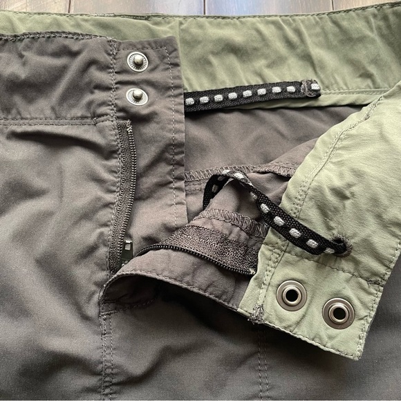 REI Women's Active Skirt Size 6 Dark Olive Green Pockets Drawstring Outdoor - Picture 2 of 5